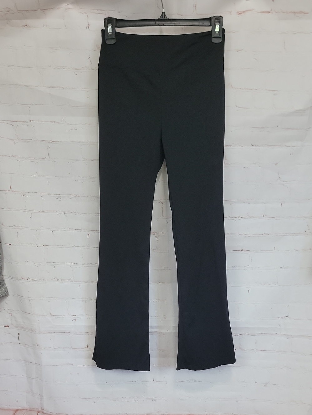 Women's Black Stretch Boot-Cut Pants